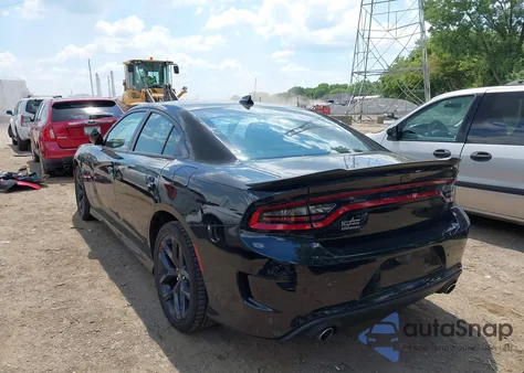 2023 Dodge Charger Gt из США, поврежденный, VIN 2C3CDXHG8PH595072